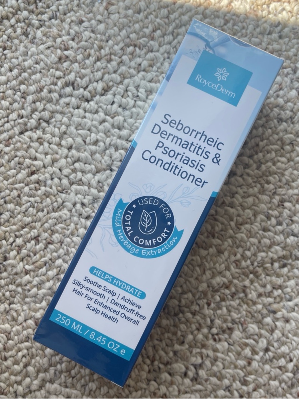 RoyceDerm Seborrheic Dermatitis & Psoriasis Conditioner - Blue/White